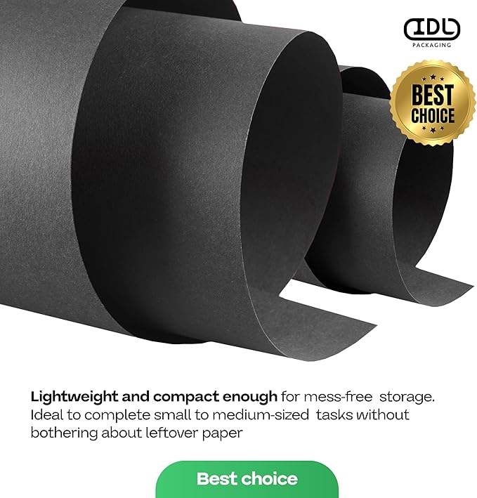 Black Kraft Paper Roll 36" x 1200" - Image 7