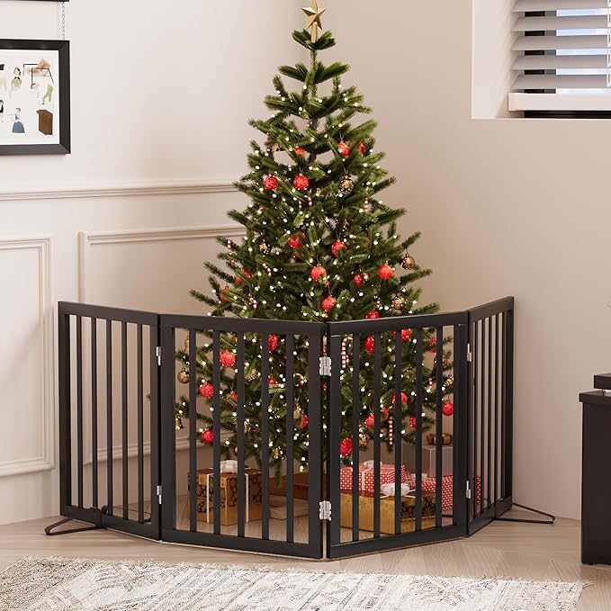Freestanding Foldable Dog Gate - Image 6