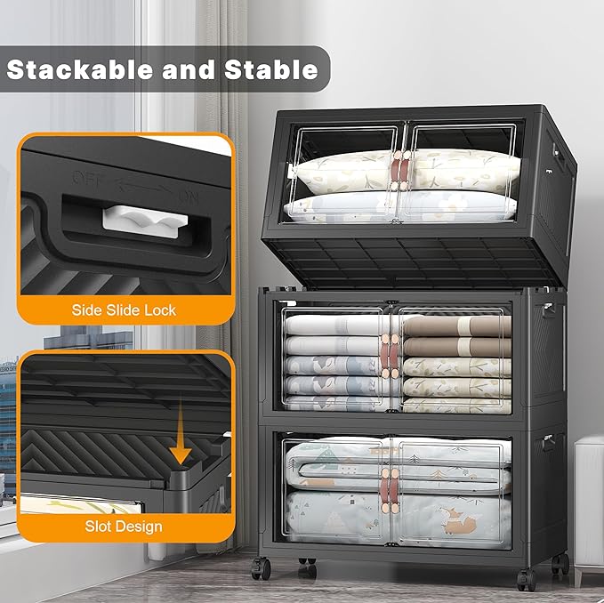 Extra Large Stackable Storage Bins - Image 3
