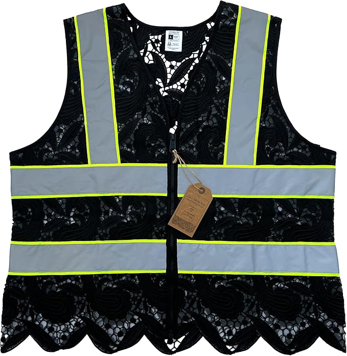 Lace-Mesh Safety Vest for Women & Men by TheOriginalLaceSafetyVest