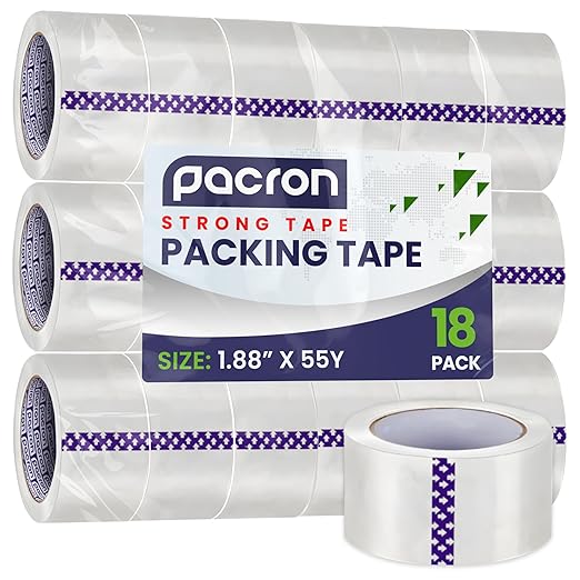 Clear Packing Tape by Pacron