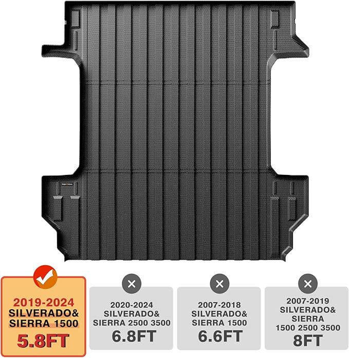 TripleAliners Truck Bed Mat Compatible - Image 6