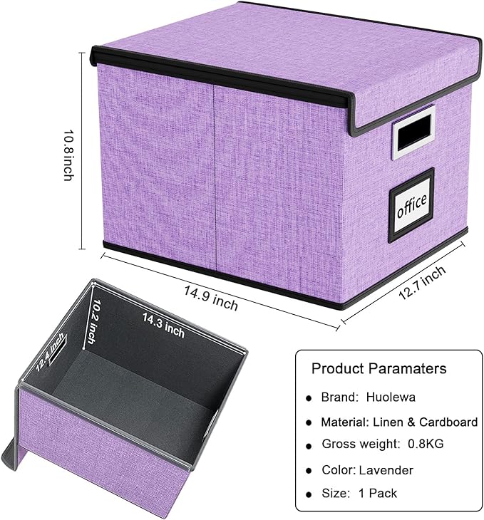 Huolewa File Organizer Box - Image 6