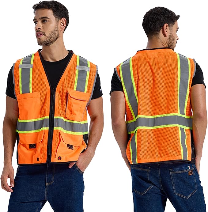 SRsafety High Visibility Vest, Security Vest by SRSAFETY