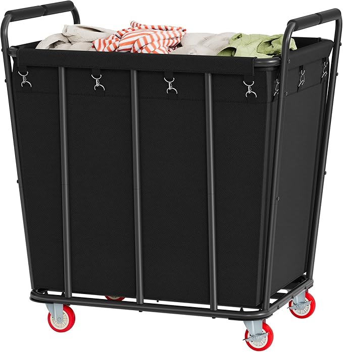 Hoctieon Large Laundry Cart by Hoctieon
