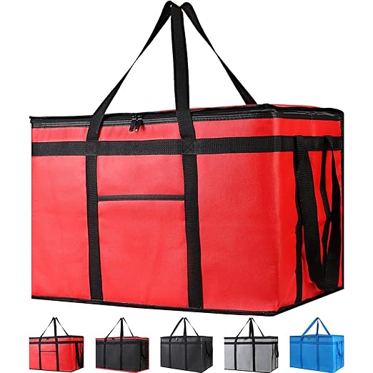 Bodaon 3-Pack Insulated Food Delivery Bag by Bodaon