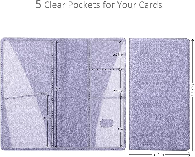 FINPAC Car Registration and Insurance Card Holder, Vehicle Glove Box Card - Image 2