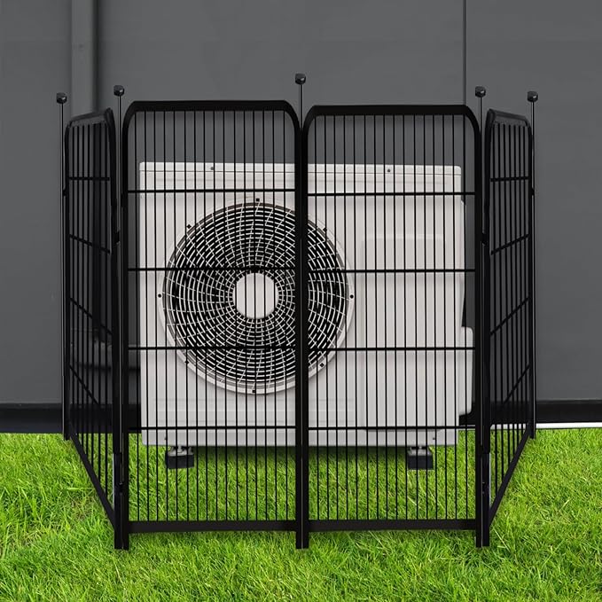 Garden Fencing 36 Inch High, 4 Panels Total 8.9 Ft Dog Fence Outdoor - Image 6