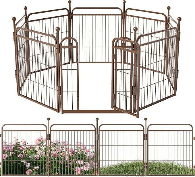 24 in Decorative Garden Fence Outdoor by GardnerPet