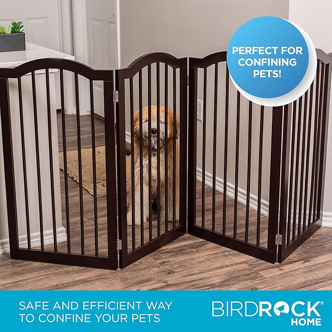INTERNET'S BEST Arched Top Dog Gate | 4 Panel, and Porch | Portable, Extra Wide - Image 5