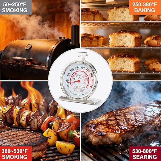 CloudHand Oven Thermometer for Gas/Electric Oven, Oven Temperature Gauge - Image 7