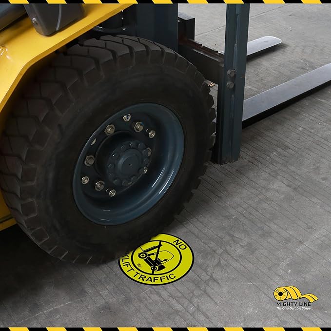 Mighty Line Forklift Floor Sign - Image 5