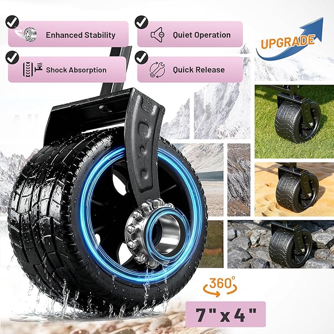 EchoSmile Collapsible Wagon Cart - Image 4