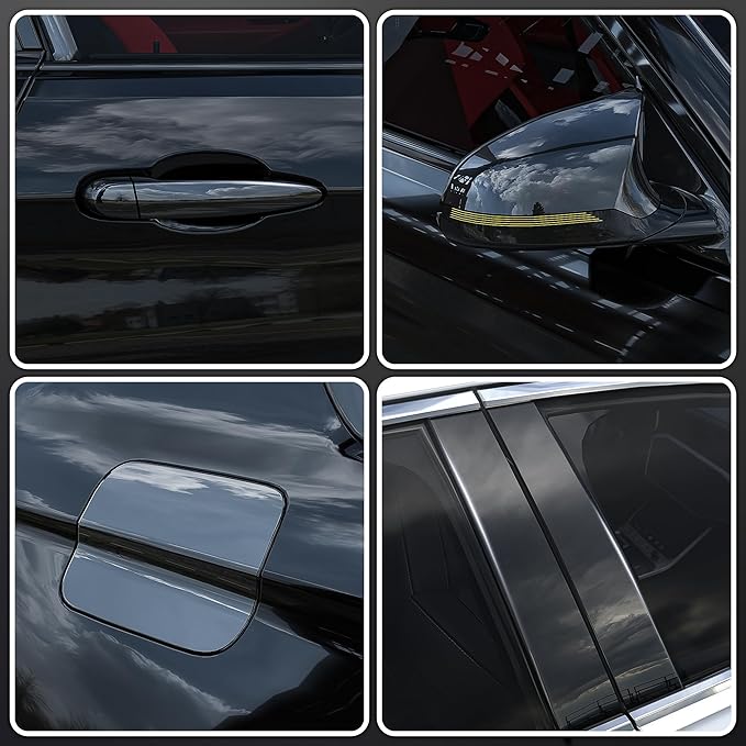 Lypumso Clear Vinyl Wrap Tape, Car Door Edge Guard Door Sill Protector - Image 2