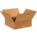 TAPE LOGIC 11 x 11 x 4 Corrugated Cardboard Boxes, Flat 11"L x 11"W x 4"H by TapeLogic