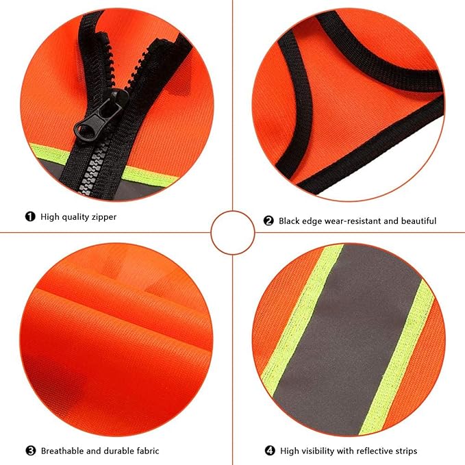 Tekware Safety Vest with High Reflective Strips - Image 4