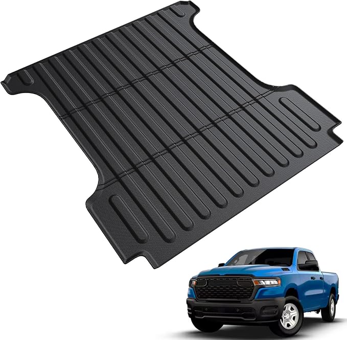 Truck Bed Mat for Dodge Ram 1500/1500 RHO 2019-2026 & Ram 1500 Classic by LUMWAY