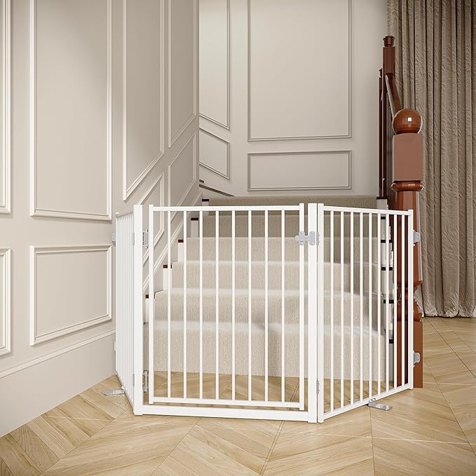 No Pawblems Free Standing Dog Gate by NoPawblems
