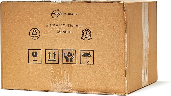 Thermal Paper Rolls 3-1/8 X 119 50 Rolls - Image 6