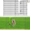4 Panels No Dig Decorative Garden Fence by OutdoorFence