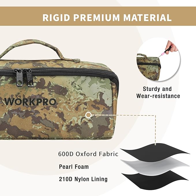 WORKPRO Tool Bag with Zipper - Image 4
