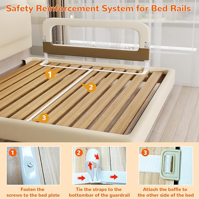 Bed Guard Rail for Toddlers - Image 7