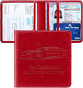 Registration and Insurance Card Holder, Vehicle Glove Box Car Organizer by Unknown