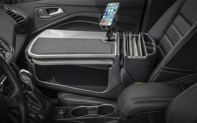 AutoExec GripMaster Car Desk for Your Vehicle Workstation and Mobile Office - Image 2