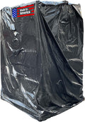 Sandbaggy Black Pallet Covers | Made in USA | Tarp Fits Large Pallets Up to 55" by Sandbaggy