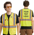 A-KSAFETY Custom High Visibility Reflective Safety Vest by Unknown