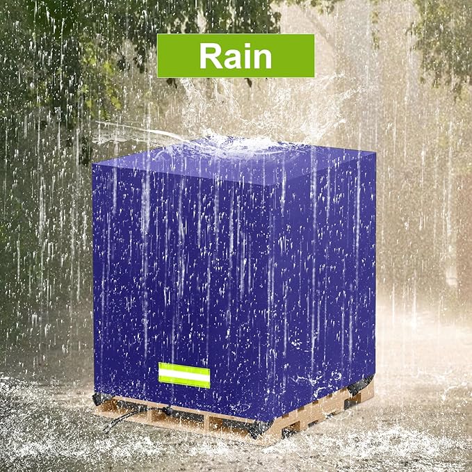 Pallet Cover Tarp Waterproof, Pallet Covers Heavy Duty Waterproof bulk Pallet - Image 3