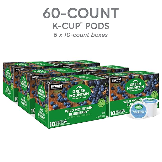 Green Mountain Coffee Roasters Wild Mountain Blueberry Keurig Single-Serve - Image 3