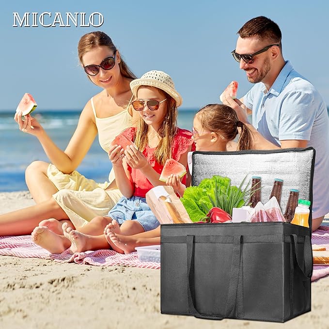 Insulated Food Delivery Bag, Commercial Grade Pizza Carrier - Image 9