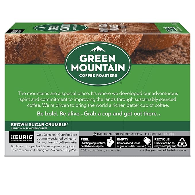 Green Mountain Coffee Roasters Brown Sugar Crumble Keurig Single-Serve K-Cup - Image 13