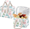 VENO 2 Pack Christmas Insulated Lunch Bag by Veno