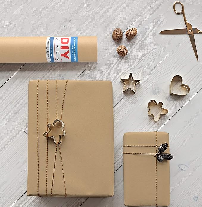 DIY CREW Brown Kraft Paper Roll - Image 2