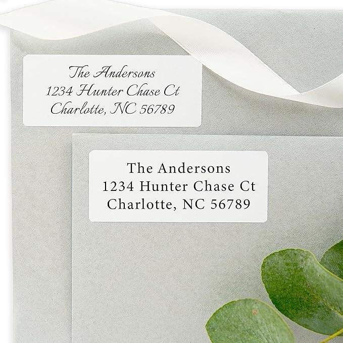 Personalized Return Address Labels Stickers by GlitterOwl