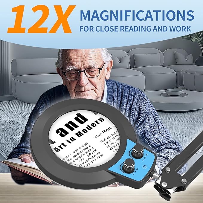 HITTI 12X Long Magnifying Glass - Image 3