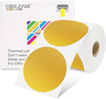 3 X 3 Inch Color Coding Dot Labels Circle Thermal Printable Waterproof 500Pcs by YOULAISHI