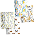 10x13 Poly Mailers – Boho Variety Pack – Waterproof, Tear-Resistant Shipping by PackageMint