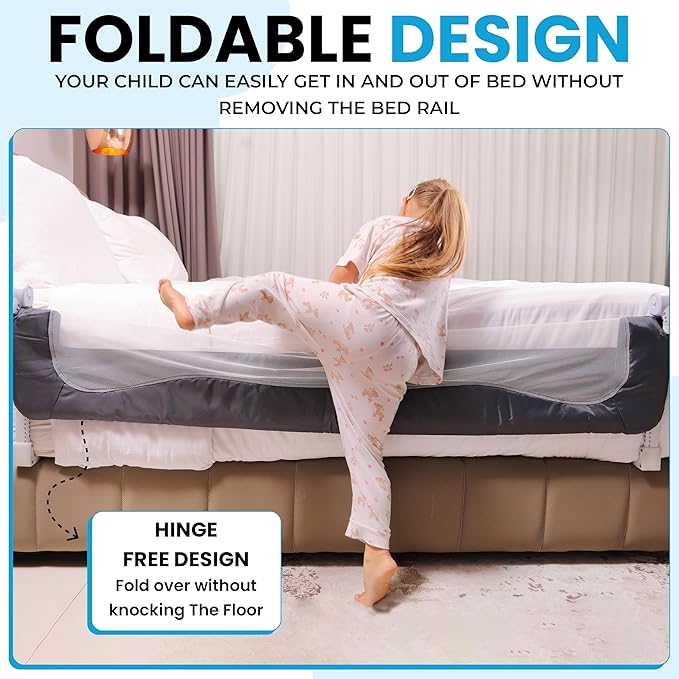 TotCraft Flexguard Height & Length Adjustable Bed Rail - Image 8