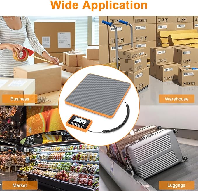 THINKSCALE Shipping Scale, 10g Precision Postal Scale - 440lb Capacity - Image 7