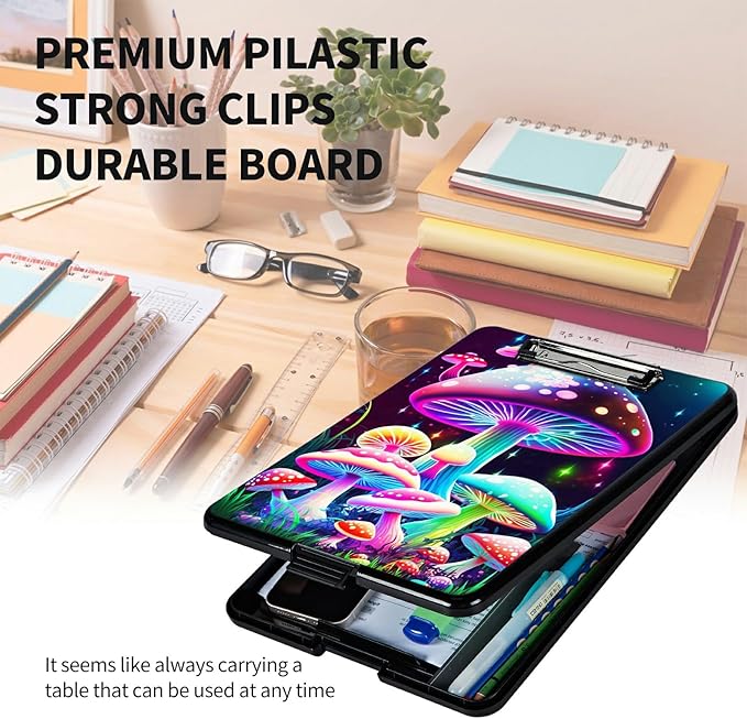 A4 Clipboards, Heavy Duty Waterproof Nursing Plastic Folder Clipboard - Image 6