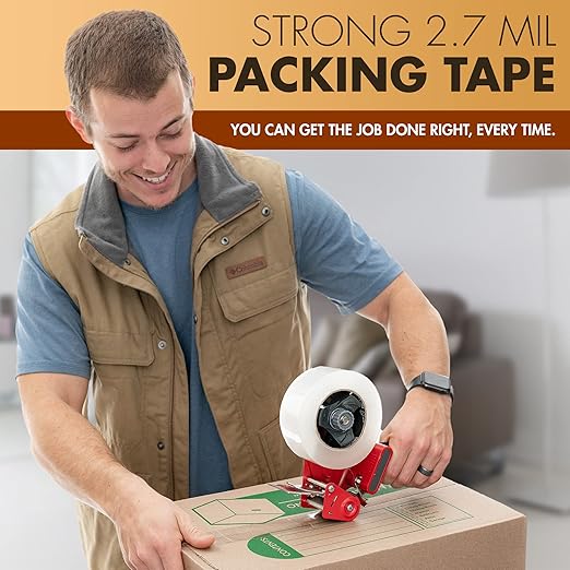 Packstrong Industrial Grade Clear Packing Tape 12 Rolls - Image 5