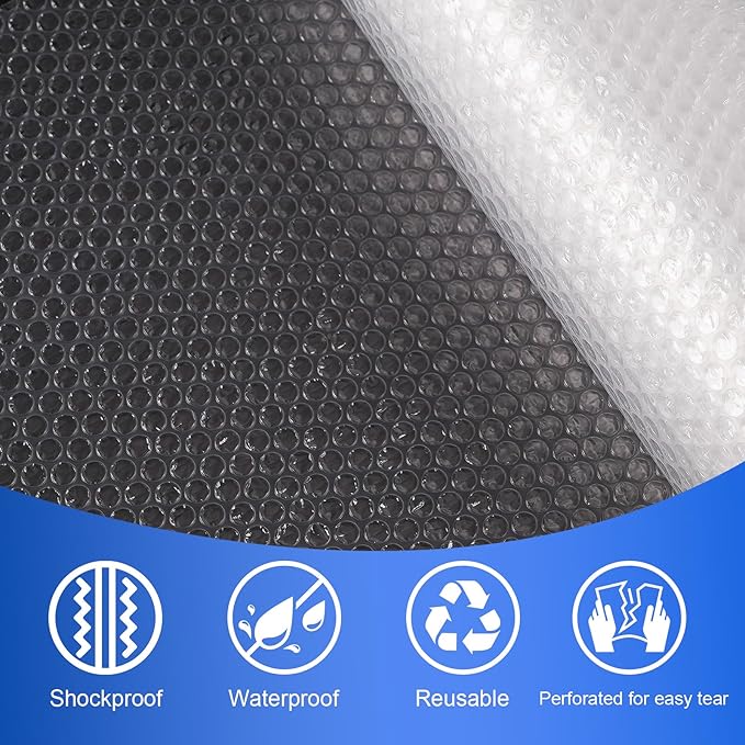 12 inch x 72ft - 2 Pack Total Small Thin Bubble Cushioning Wrap - Image 3
