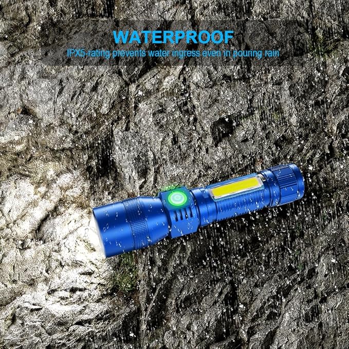 UV Flashlight Black Light, 7 Modes, Waterproof – LED Torch - Image 5