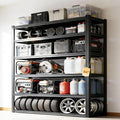Metal Storage Shelves Unit, 6-Tier Adjustable Heavy Duty Garage Shelving by Unknown