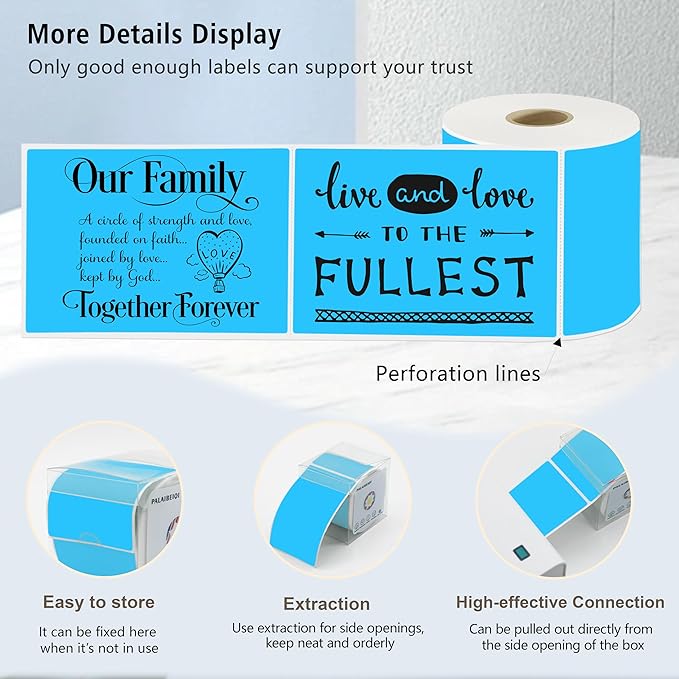 3x5 Inch Thermal Label Stickers, Moving Boxes, Address & Inventory Organization - Image 4