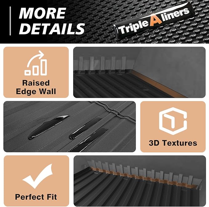 TripleAliners Truck Bed Mat Compatible - Image 6