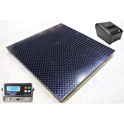 Liberty Scales Industrial Floor Scale, Accurate Digital Pallet Scales by LibertyScales